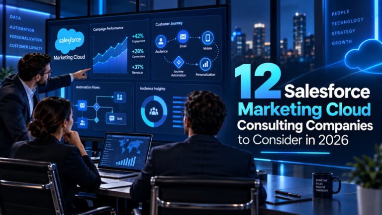 12 Salesforce Marketing Cloud Consulting Companies 2026