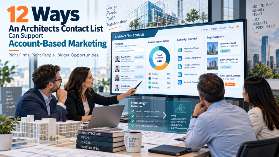 12 Ways an Architects Contact List Can Support Account-Based Marketing