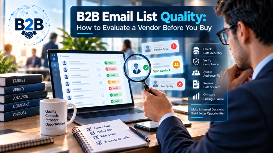 B2B Email List Quality How to Evaluate a Vendor Before You Buy