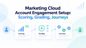 Marketing Cloud Account Engagement Setup Scoring, Grading, Journeys