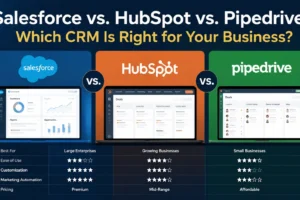 Salesforce vs. HubSpot vs. Pipedrive: Which CRM Is Right for Your Business?