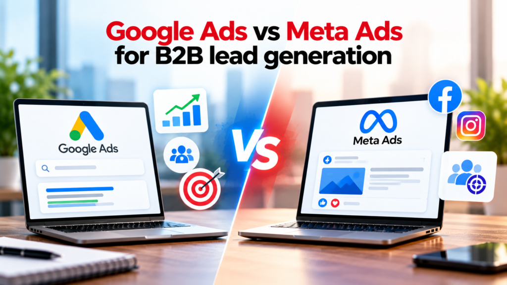 Google Ads vs Meta Ads for B2B lead generation