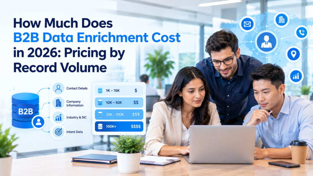 B2B Data Enrichment Cost in 2026 by Volume