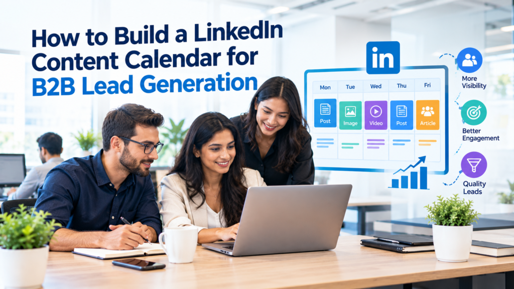 LinkedIn Content Calendar for B2B Lead Generation
