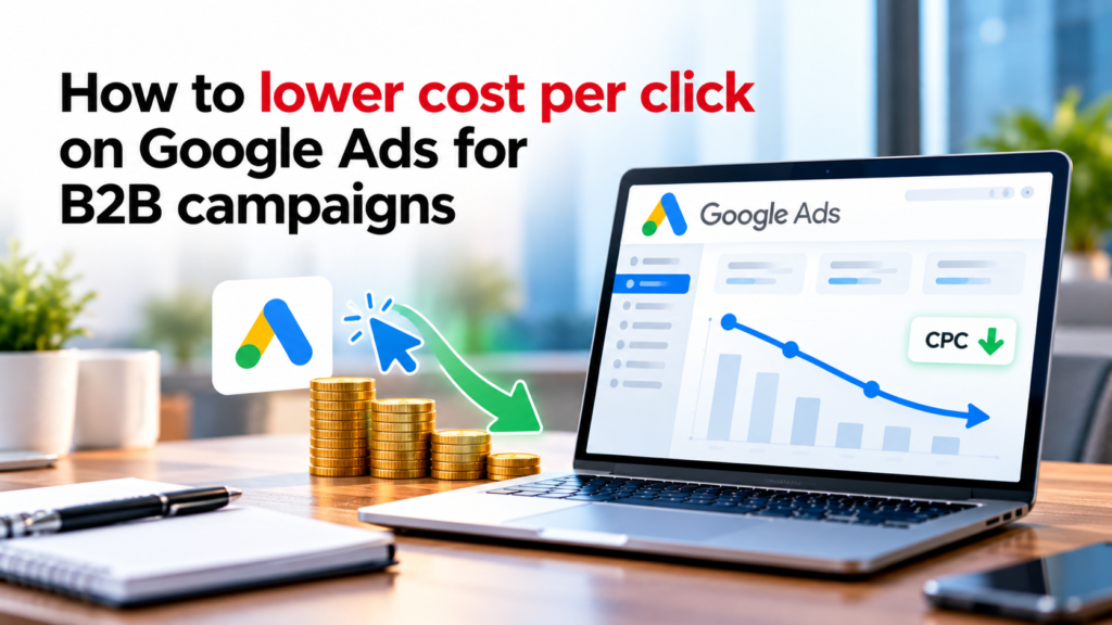 lower cost per click on Google Ads