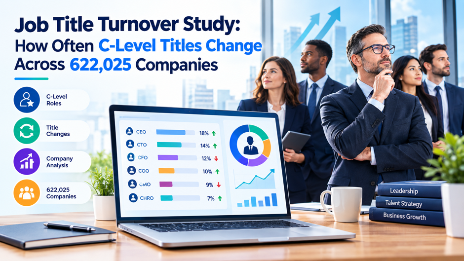 Job Title Turnover Study How Often C-Level Titles Change Across 622,025 Companies