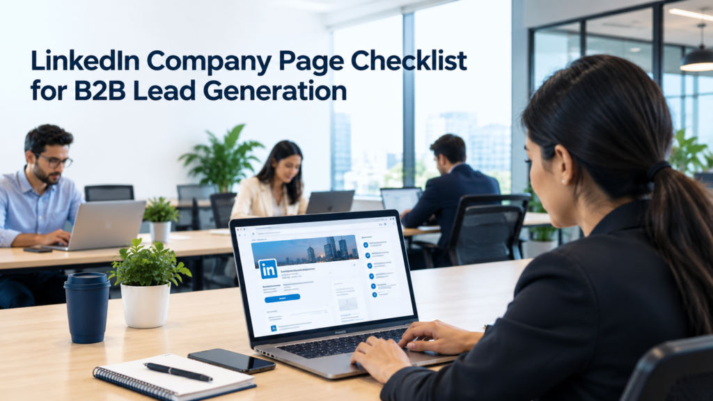 LinkedIn Company Page Checklist for B2B Leads