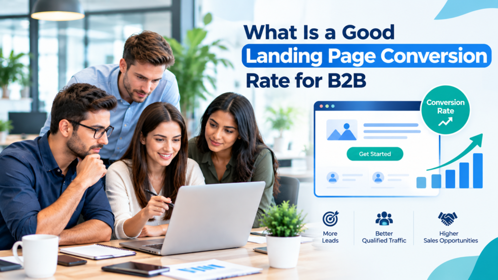 What Is a Good Landing Page Conversion Rate for B2B?